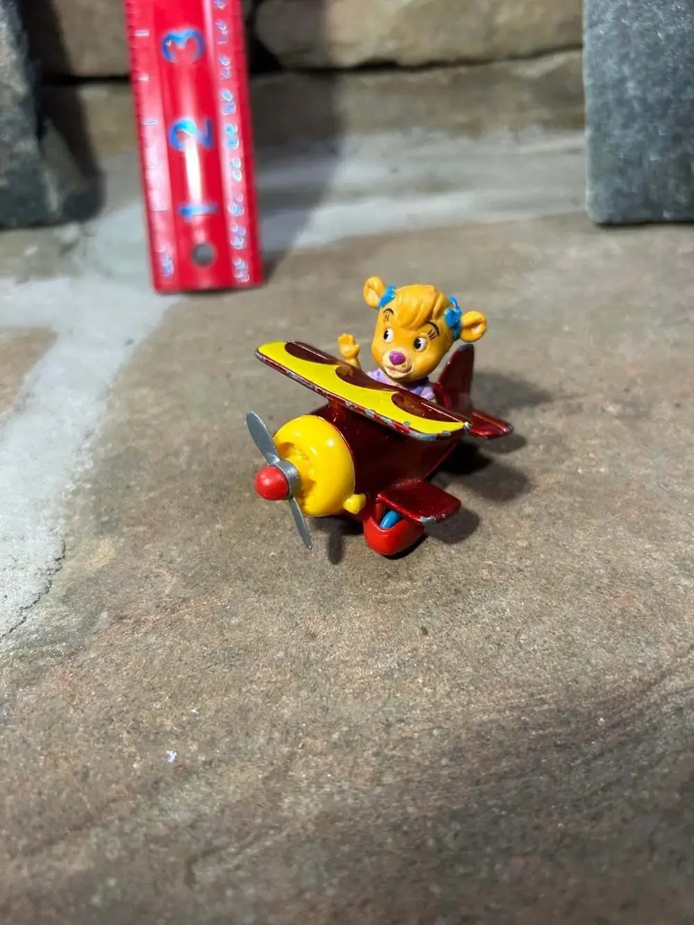 Talespin Molly Cunningham Figure Metal Plane Toy Vintage Disney Afternoon 1989